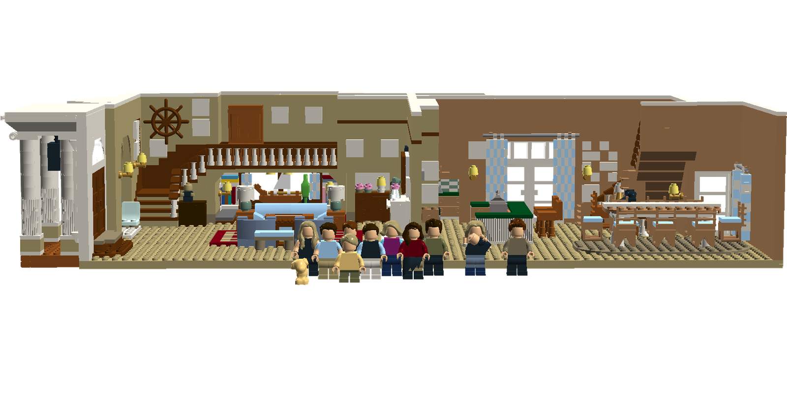 LEGO IDEAS Original) Fuller House The TannerFuller House