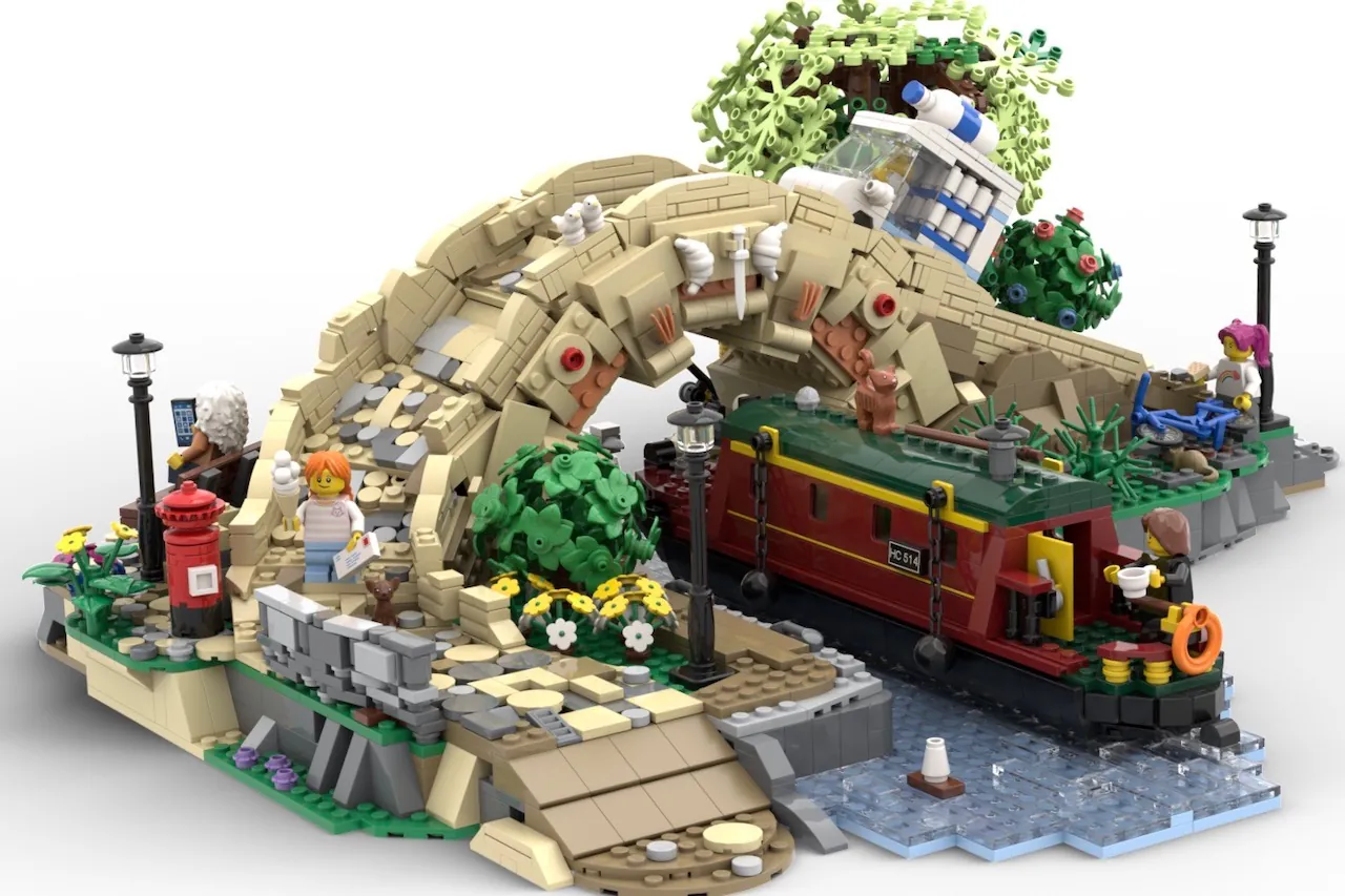 Small lego 2025 bridge