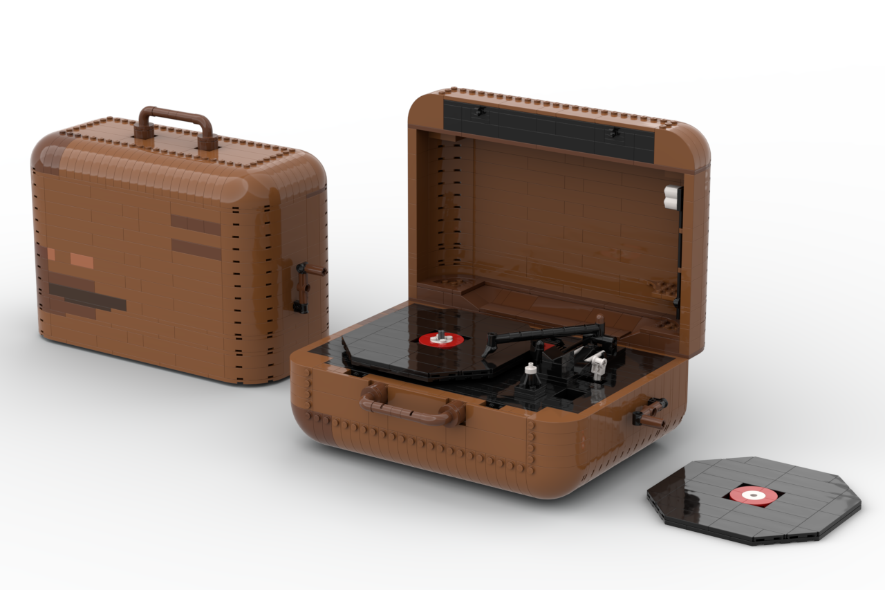LEGO IDEAS LEGO Vintage Suitcase Record Player