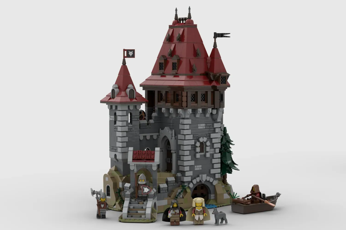 Lego wolfpack castle hotsell