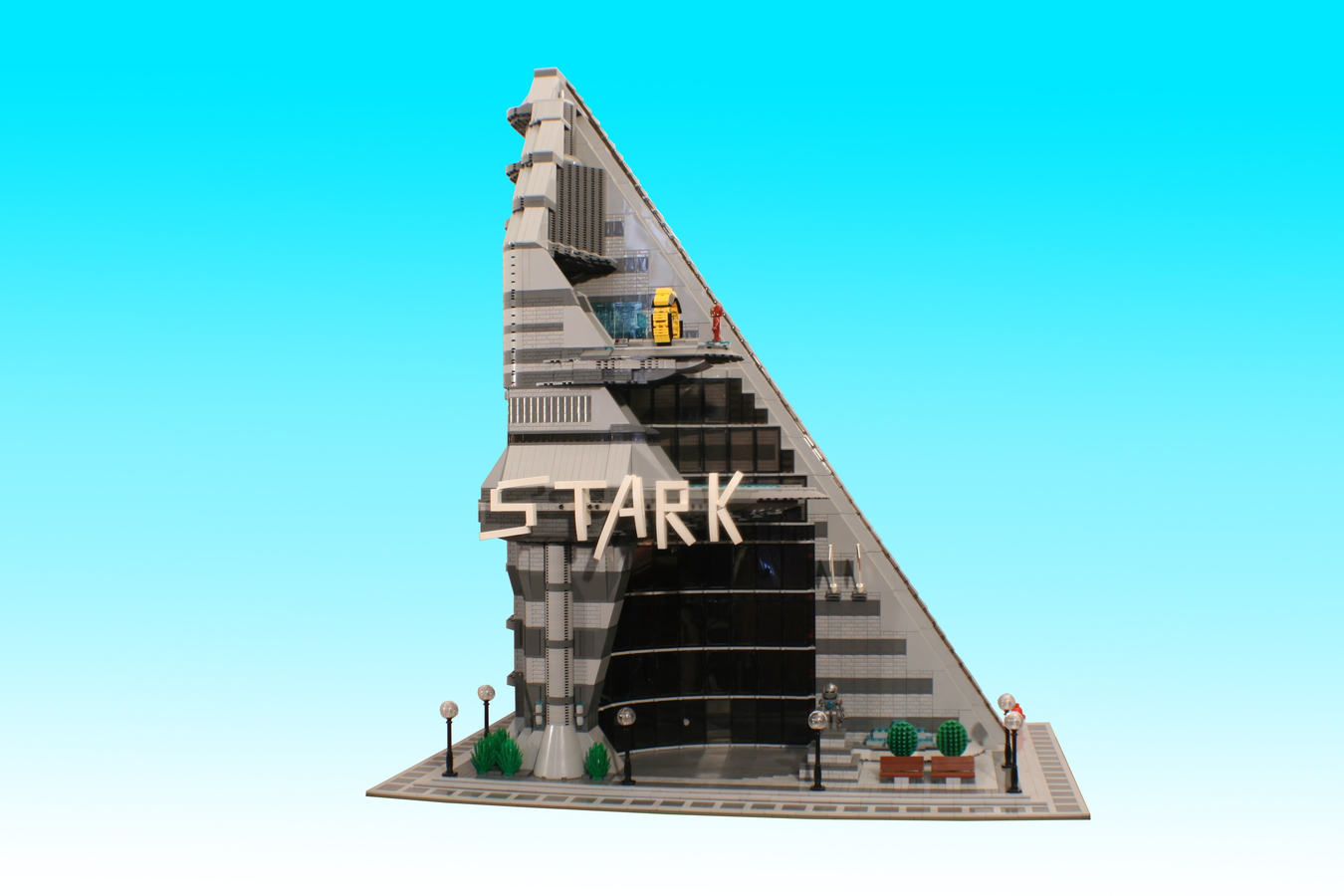 Tony stark tower online lego