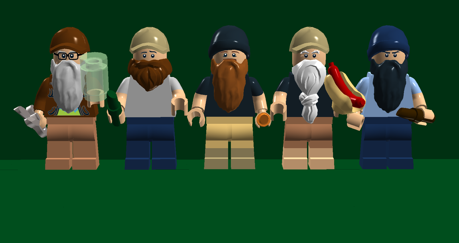 duck dynasty lego