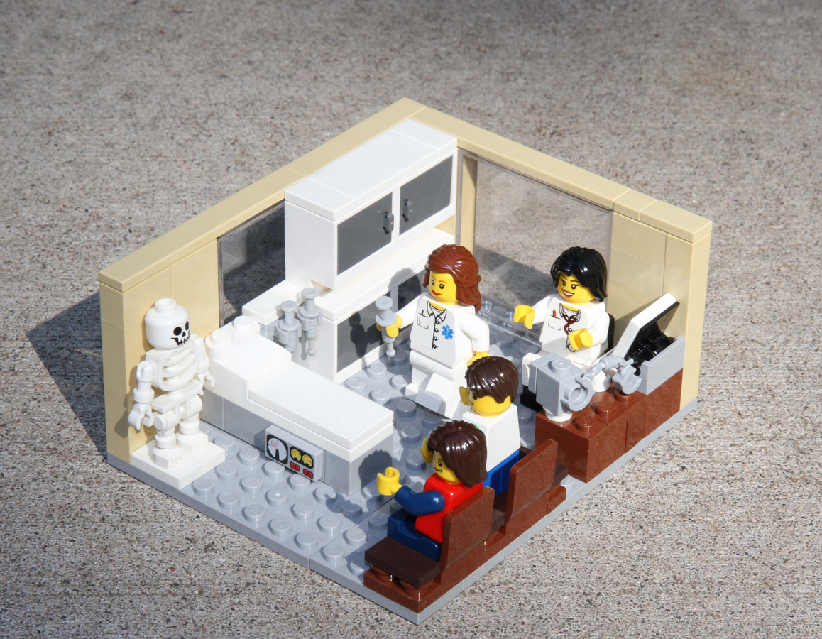 Lego doctors office on sale