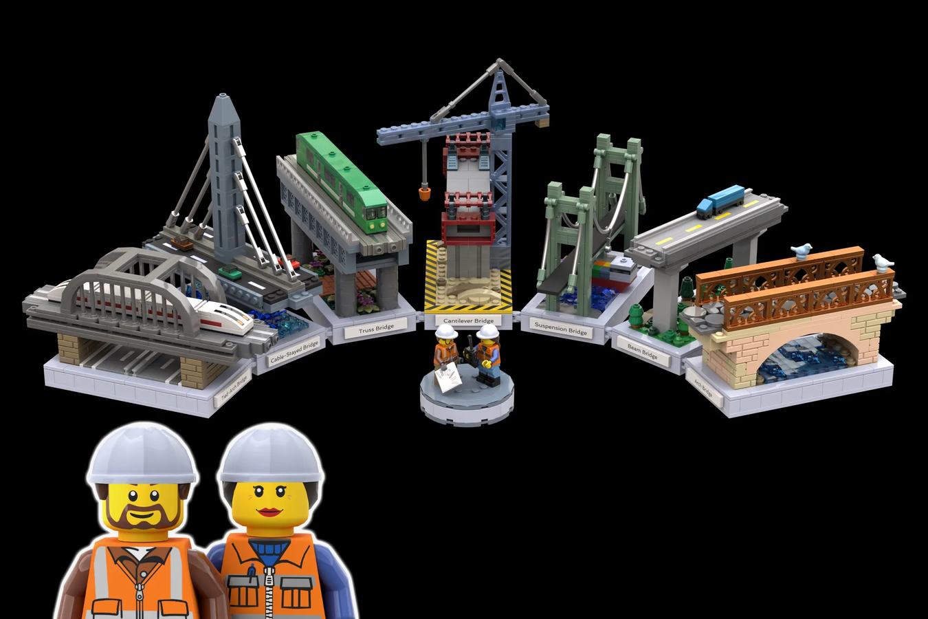 Lego 2024 bridge builder