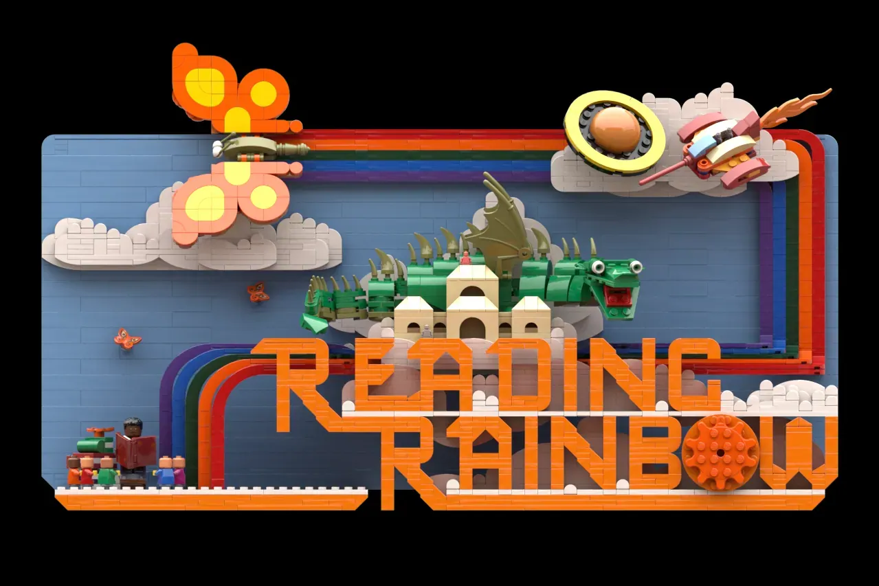 LEGO IDEAS Reading Rainbow Butterfly in the Sky