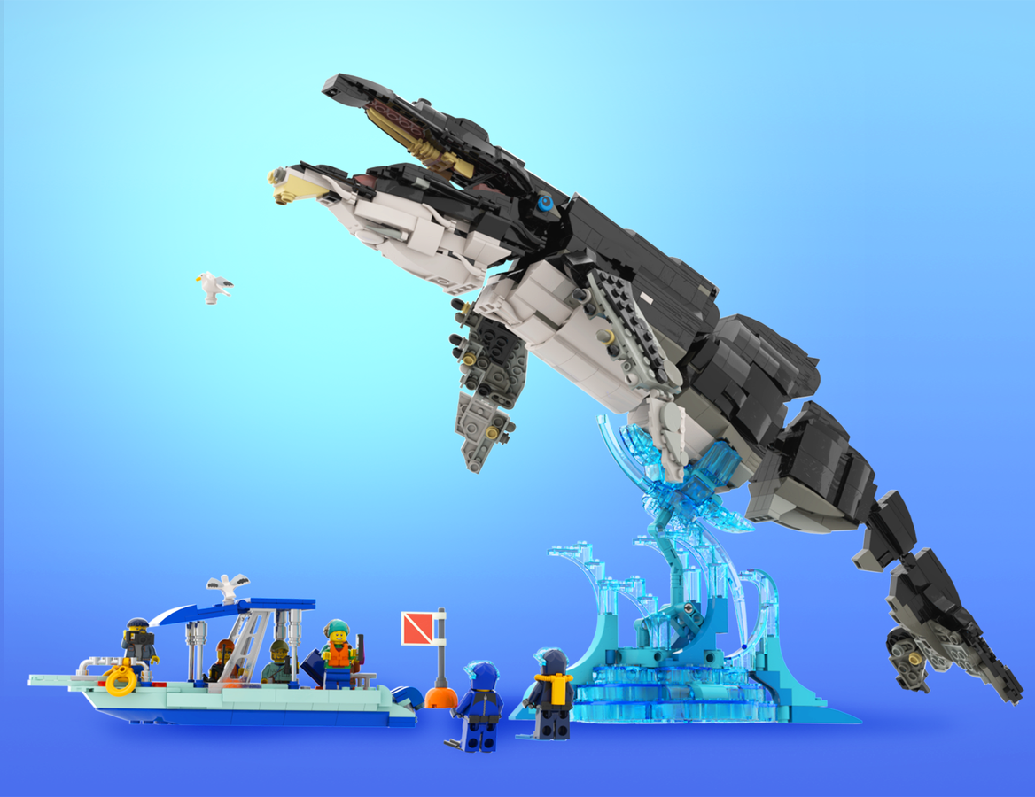 Lego whale new arrivals