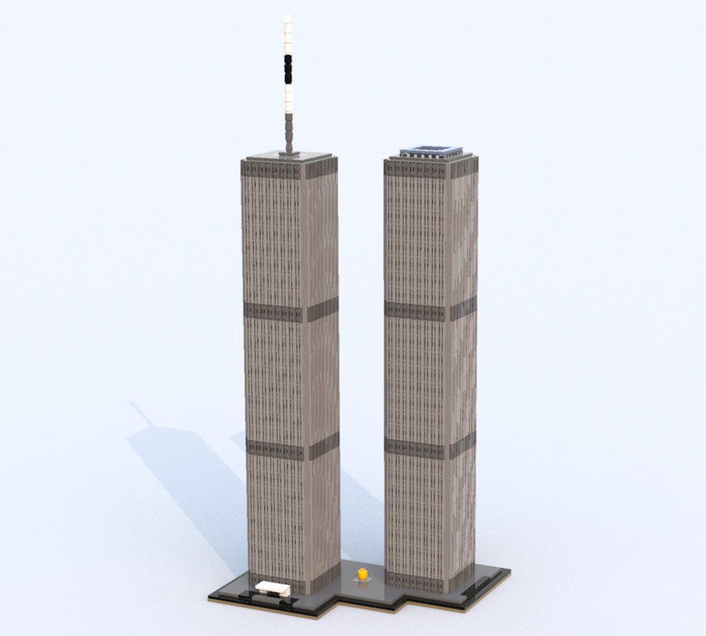 world trade center lego