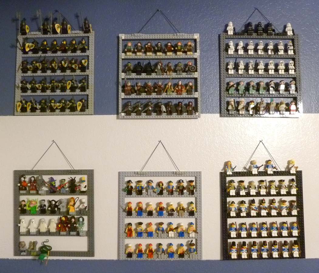 Lego minifigure best sale storage ideas