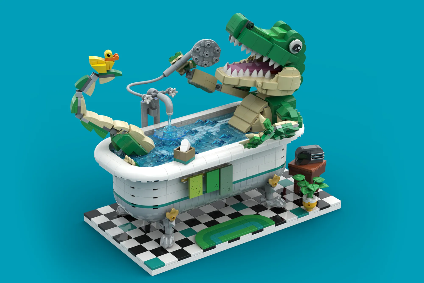 Crocodile lego online