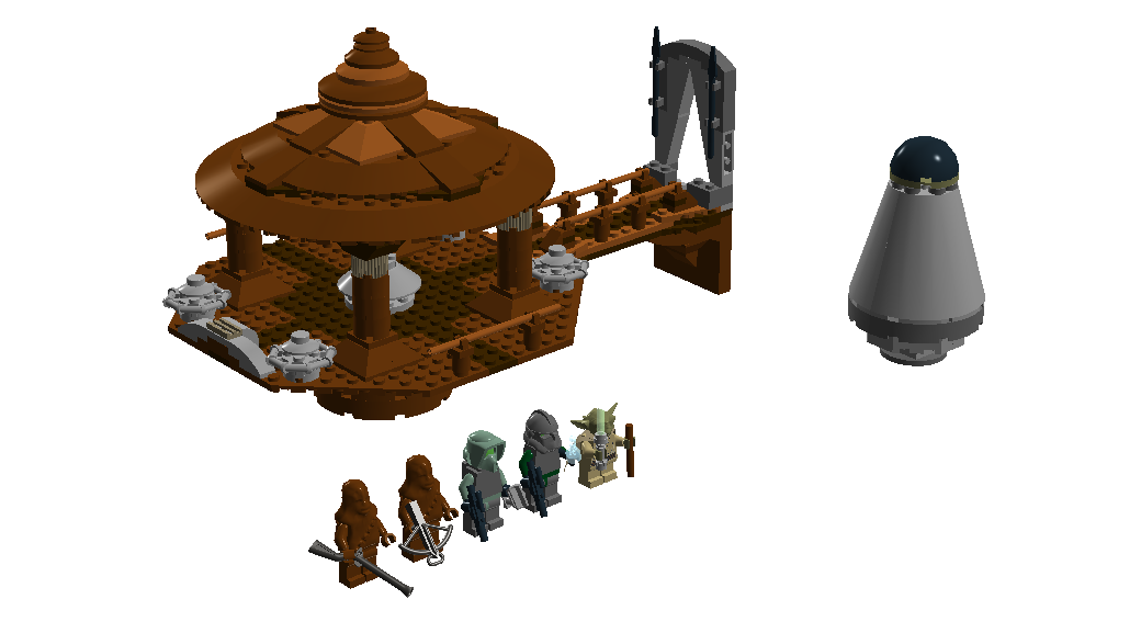 LEGO IDEAS The Battle of Kashyyyk Kachirho Command Center