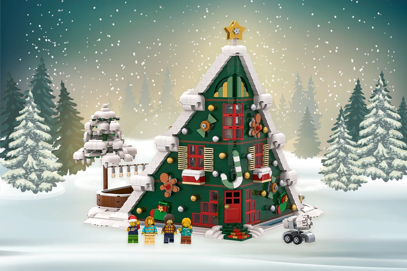 Lego christmas ideas online book