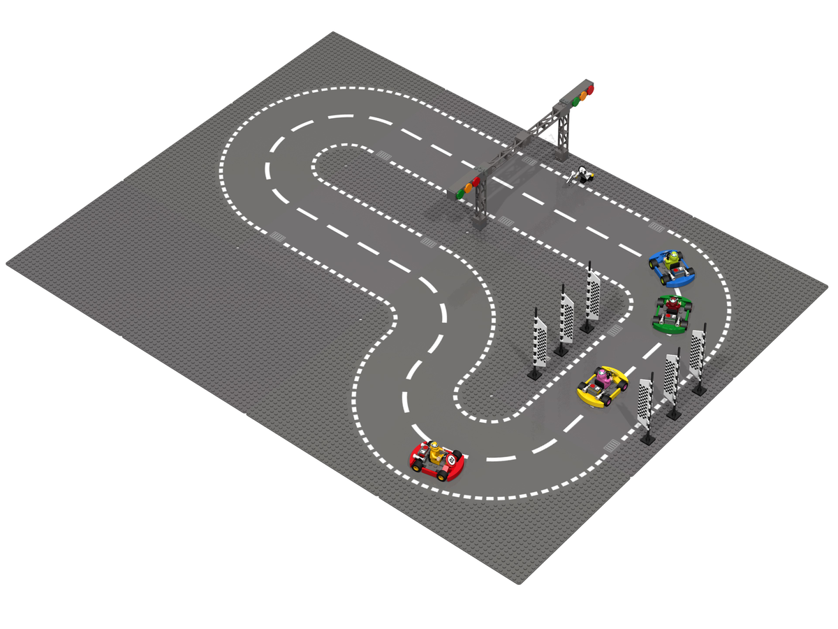 LEGO IDEAS Go Kart Racing Circuit