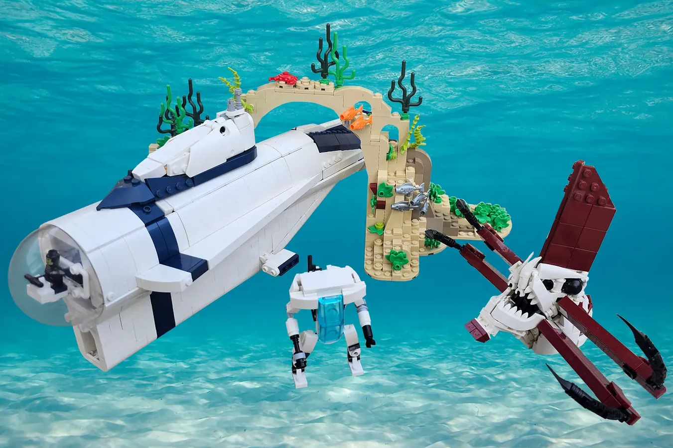 LEGO IDEAS Subnautica Explore an Extraterrestrial Ocean