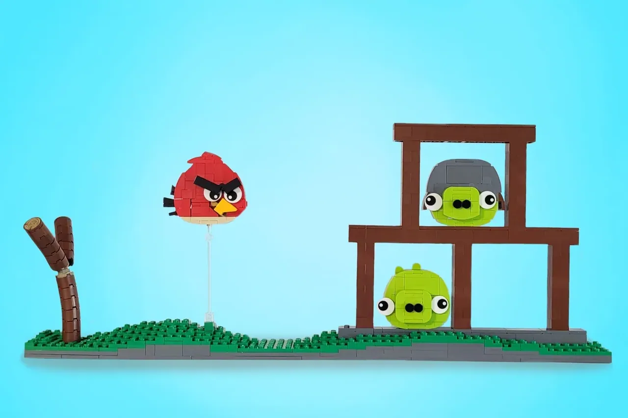 LEGO IDEAS - Our Winged Friends! - Bubbles Angry Birds