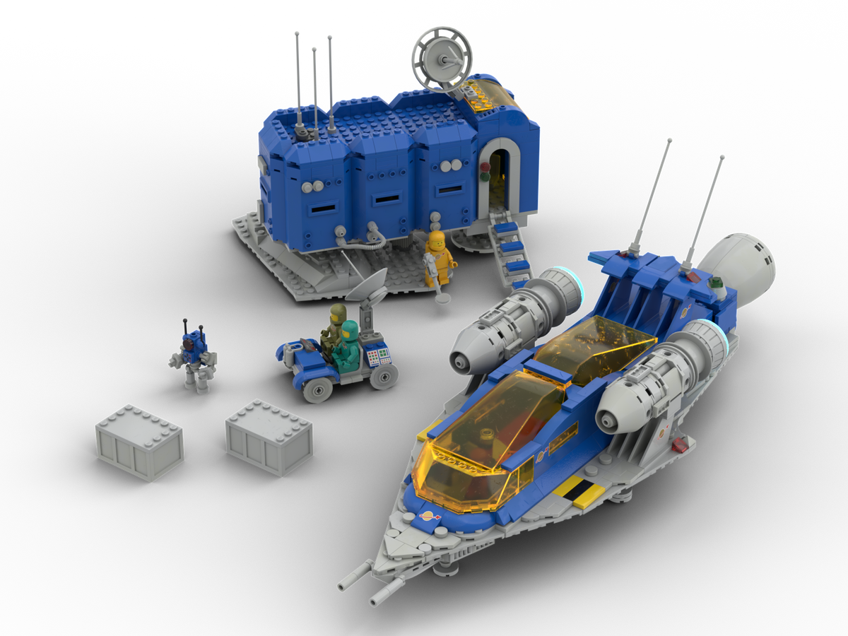 Lego discount spaceship classic