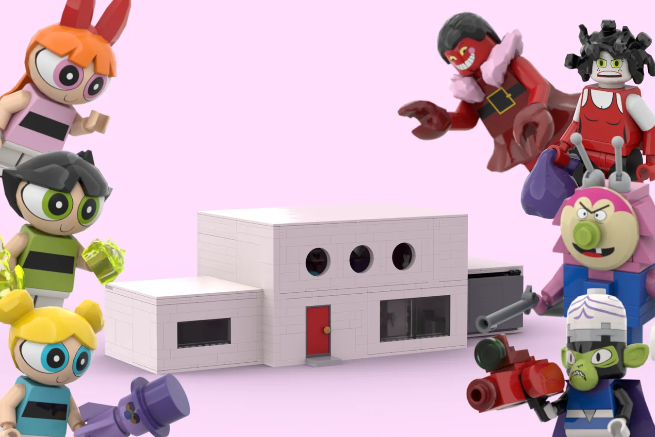 LEGO IDEAS The Powerpuff Girls Utonium Residence