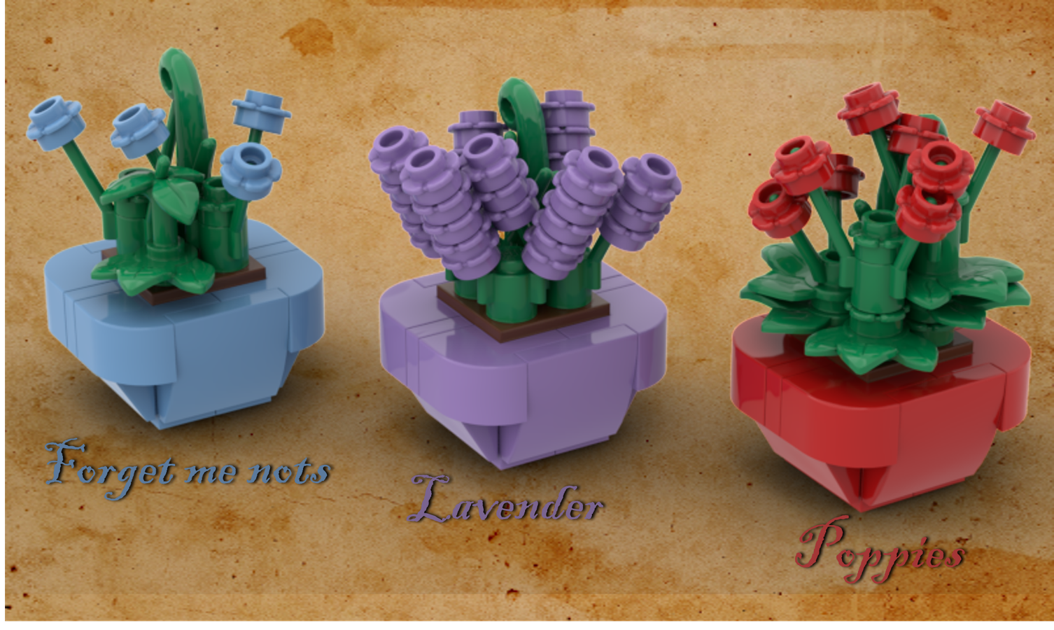 LEGO IDEAS - Potted Plants