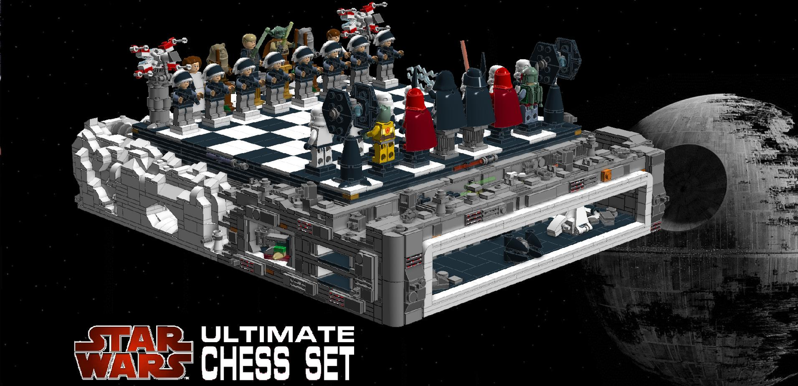 Lego star wars clearance chess