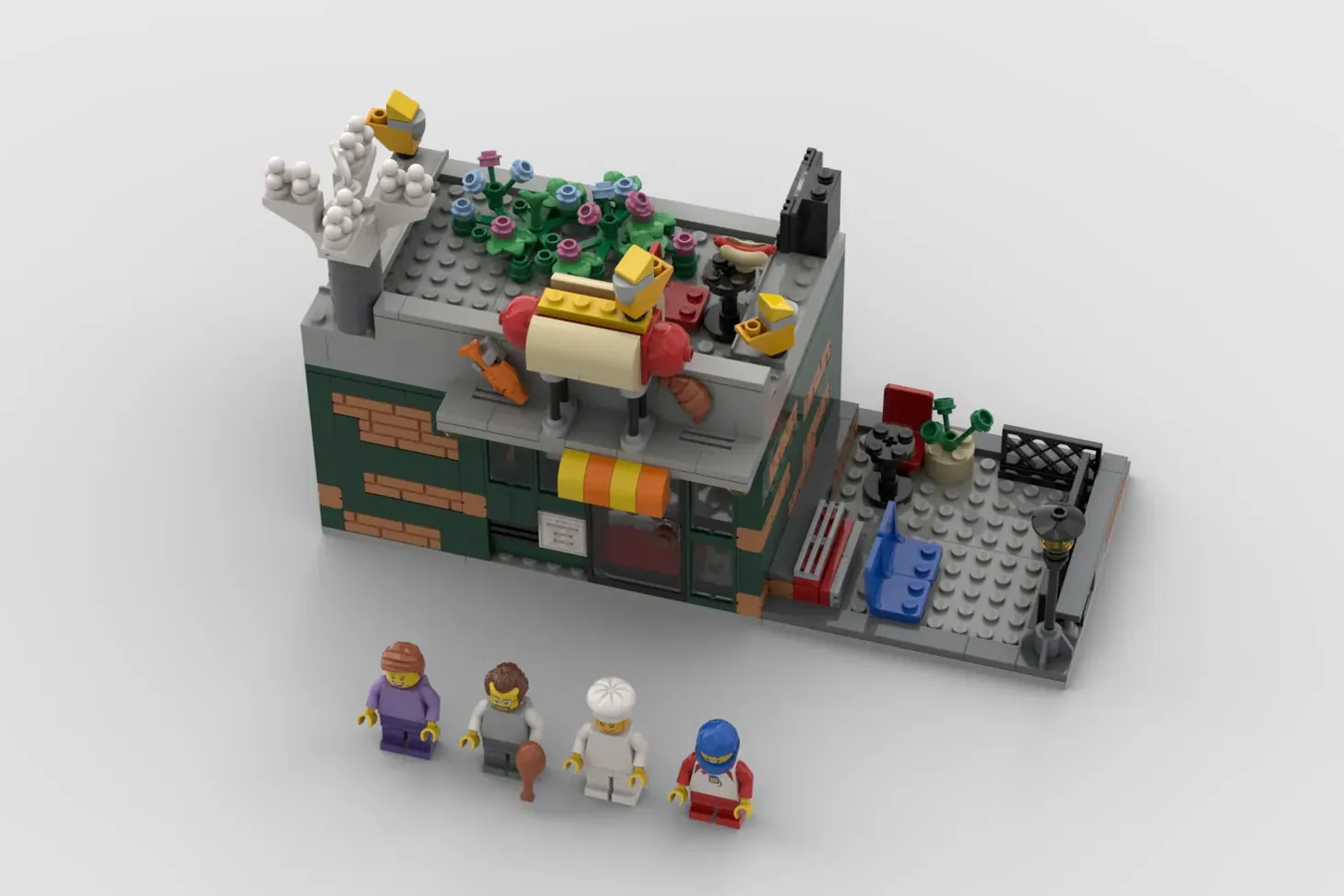 Lego restaurant best sale