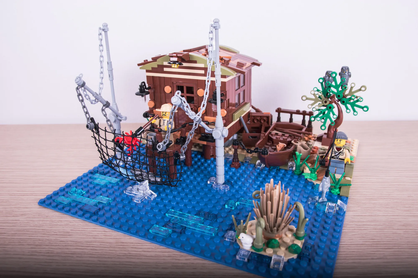 Lego creator fishing sales shack