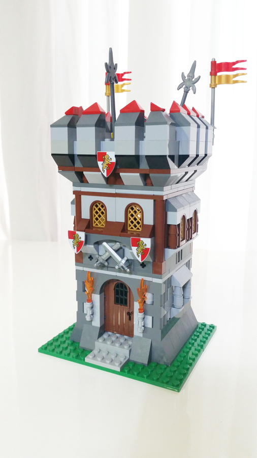 Lego store castle tower