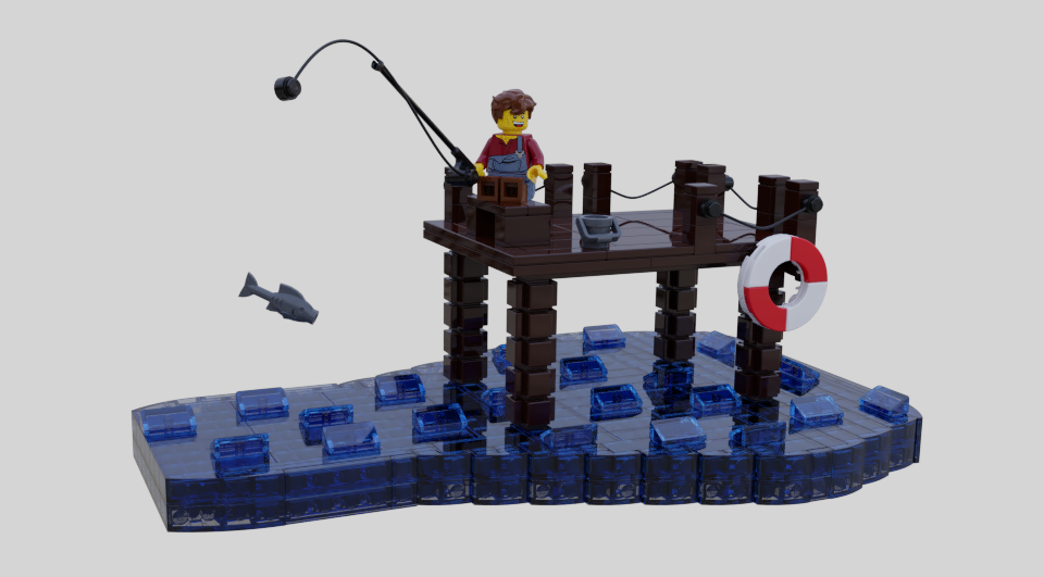 LEGO IDEAS - Fishing Village Pier