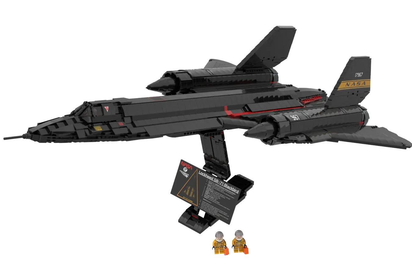 LEGO IDEAS NASA SR 71 Blackbird