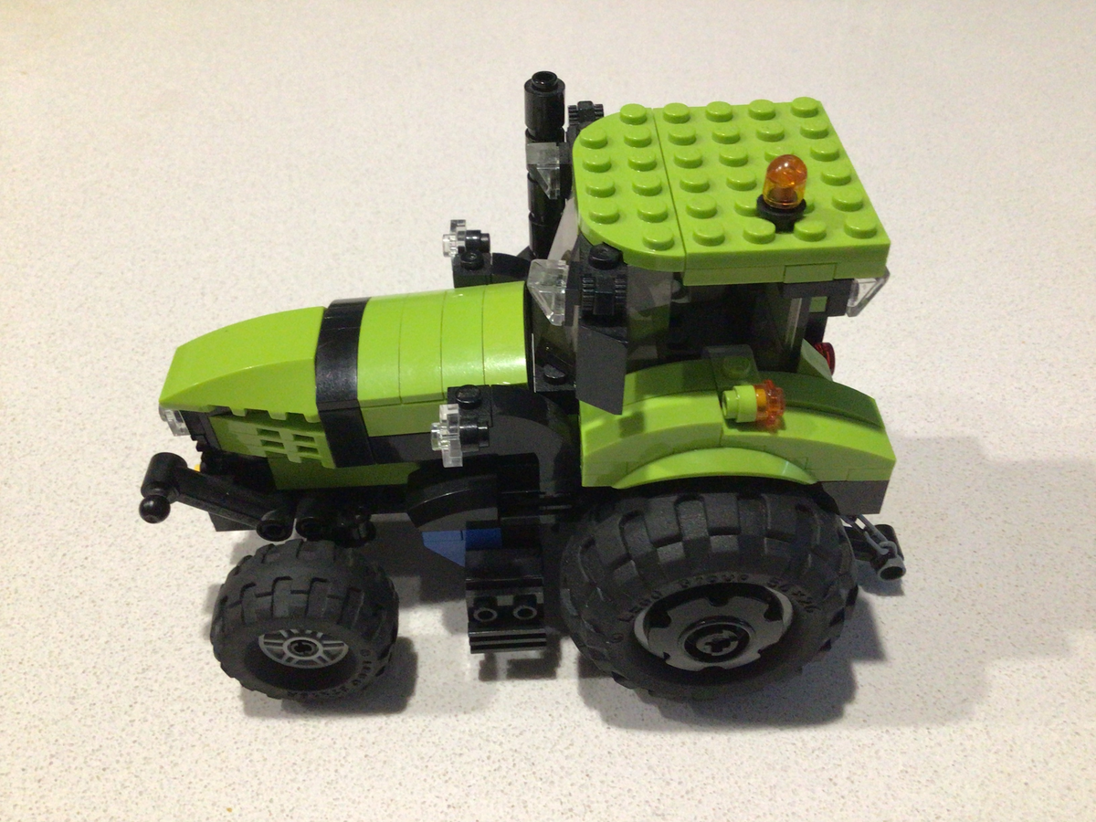 Lego outlet green tractor