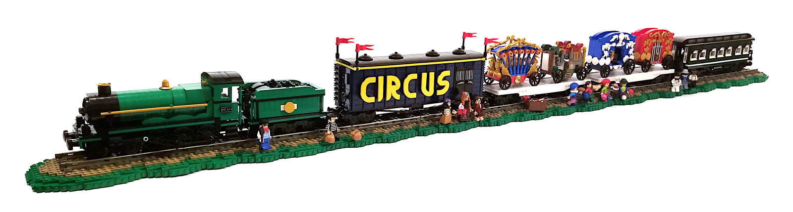 Lego sales circus train