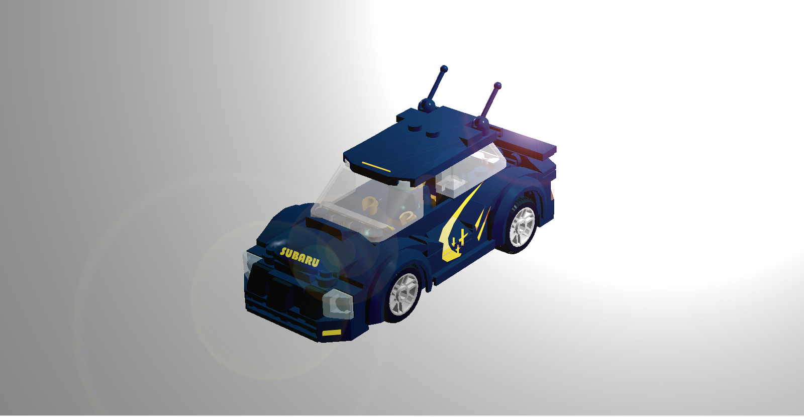 Subaru wrx lego online set