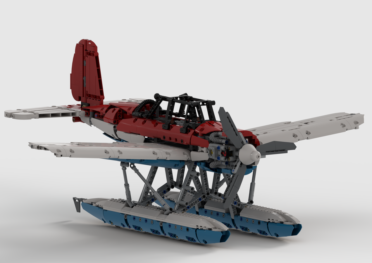 LEGO IDEAS Technic Propeller Seaplane