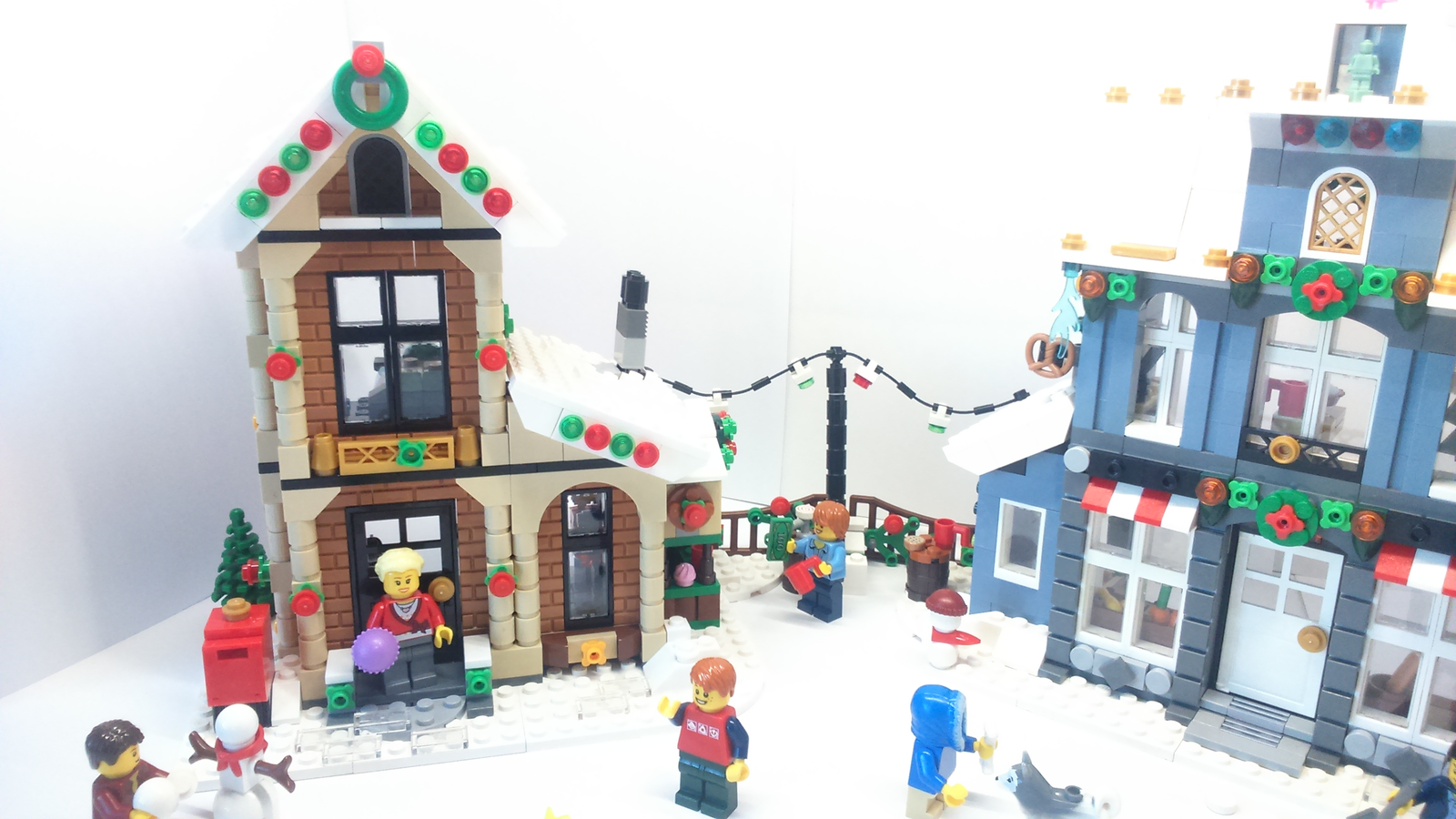 Comment faire un WINTER VILLAGE LEGO ? 