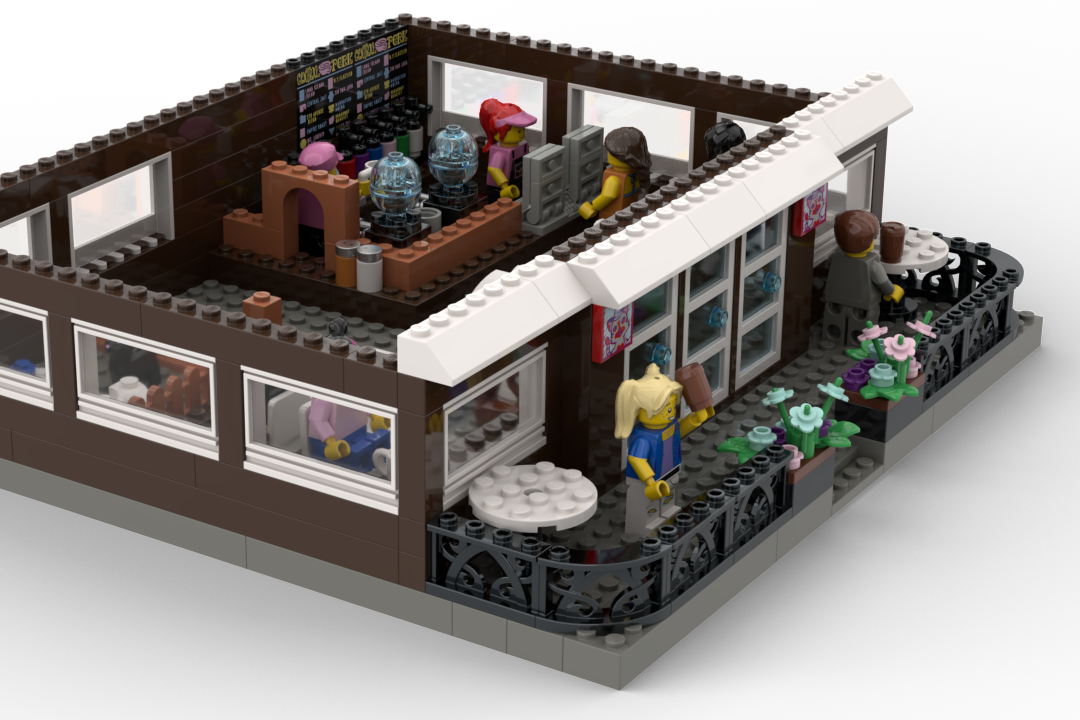 LEGO IDEAS Cat Fine Caf