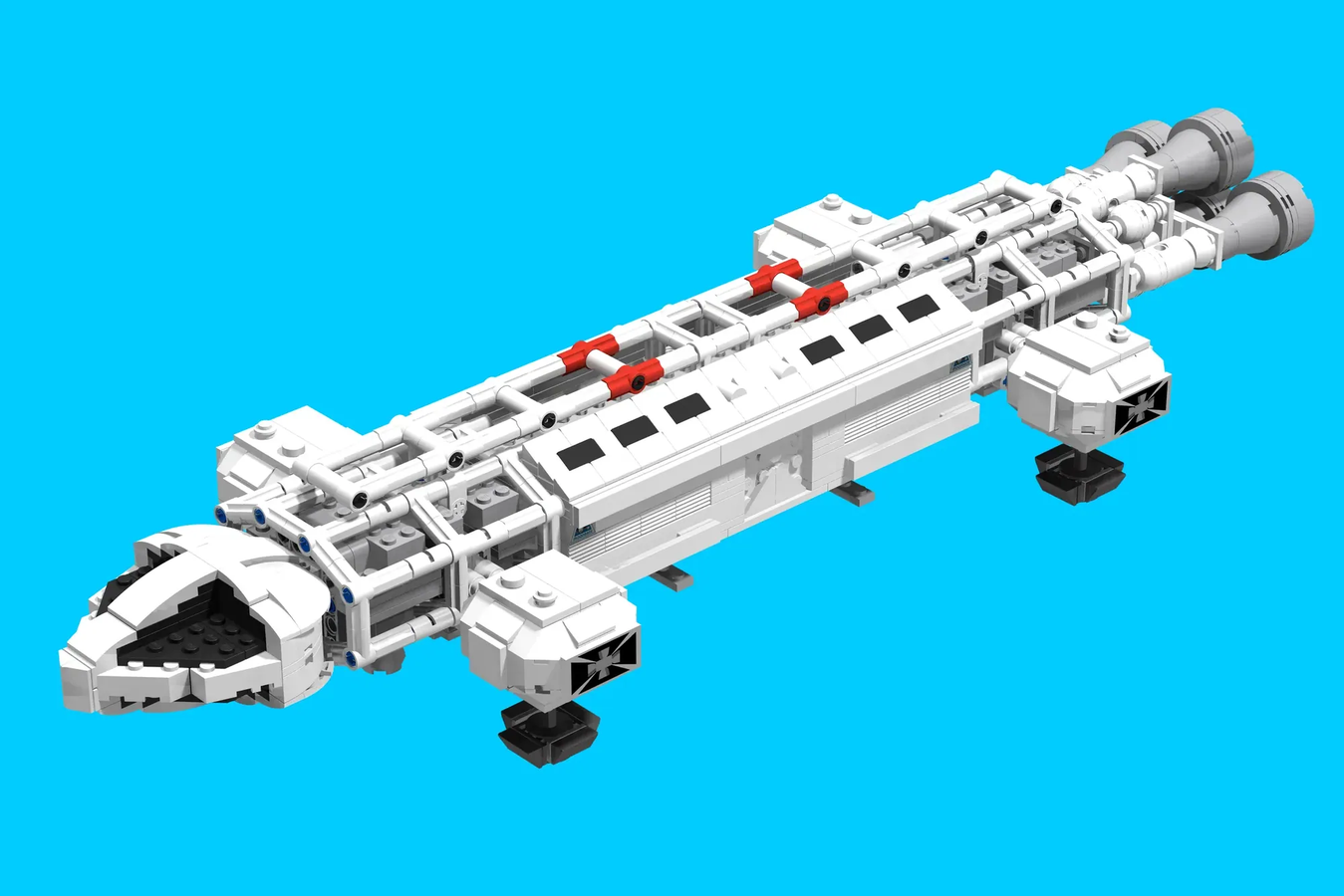 LEGO IDEAS Eagle Space Craft From Space 1999