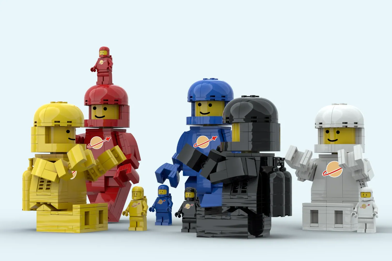  LEGO 40649 - Up-Scaled Minifigure : Toys & Games