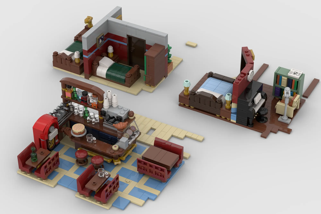 Lego city best sale cafe corner