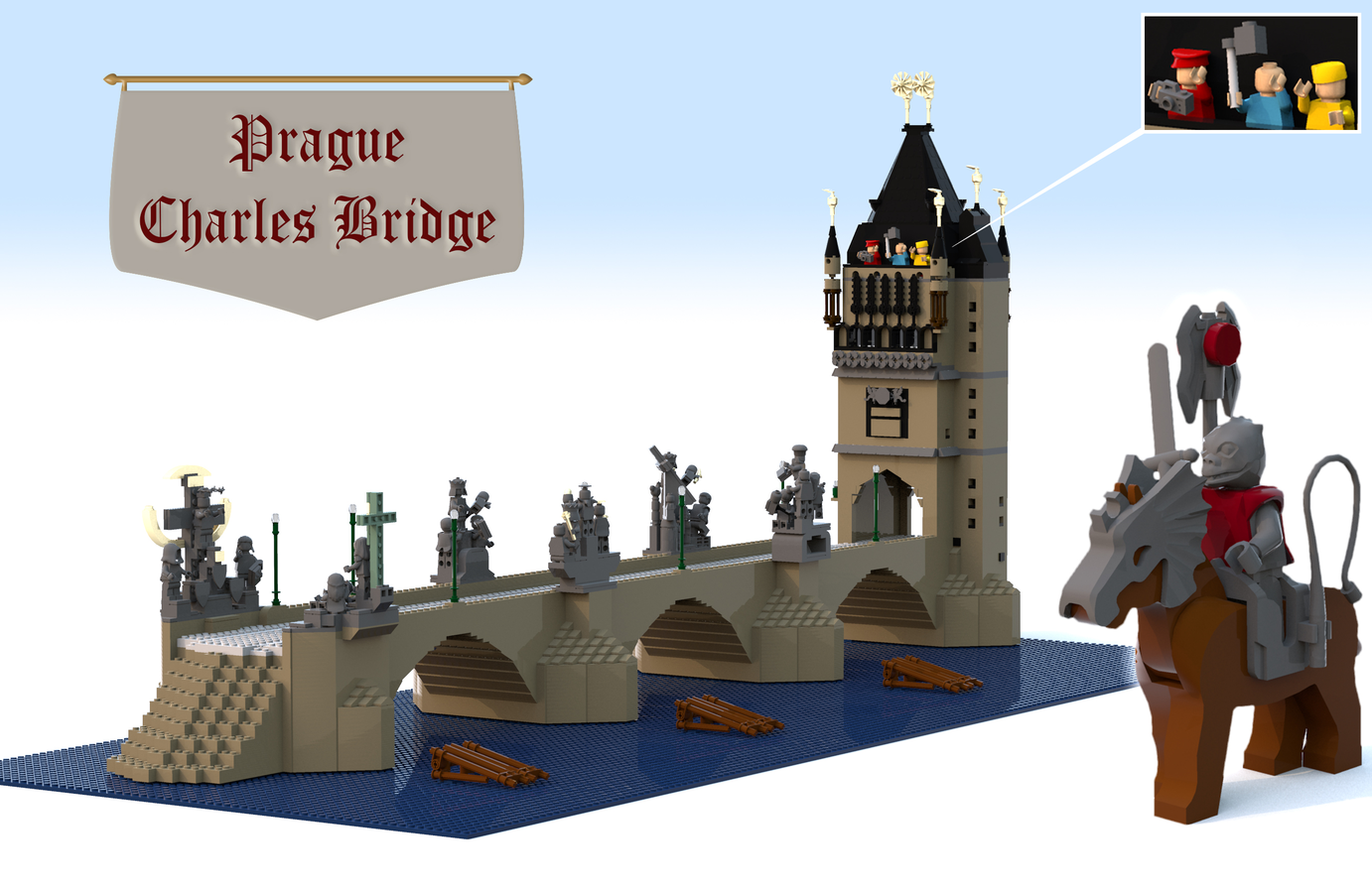 lego castle bridge