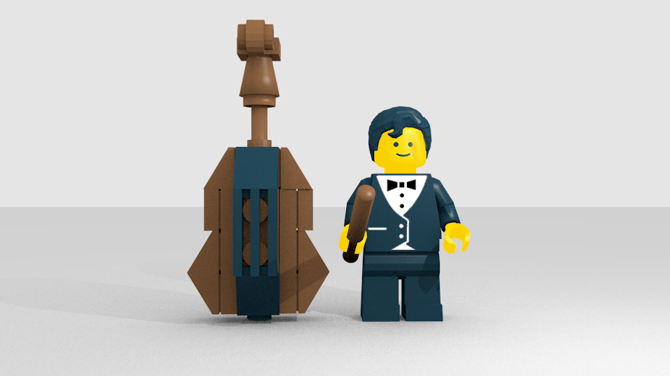 LEGO IDEAS Double Bass