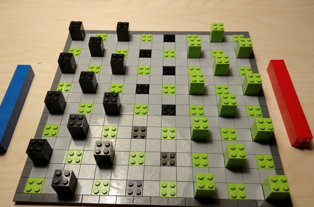 LEGO IDEAS - A LEGO Checkers Game