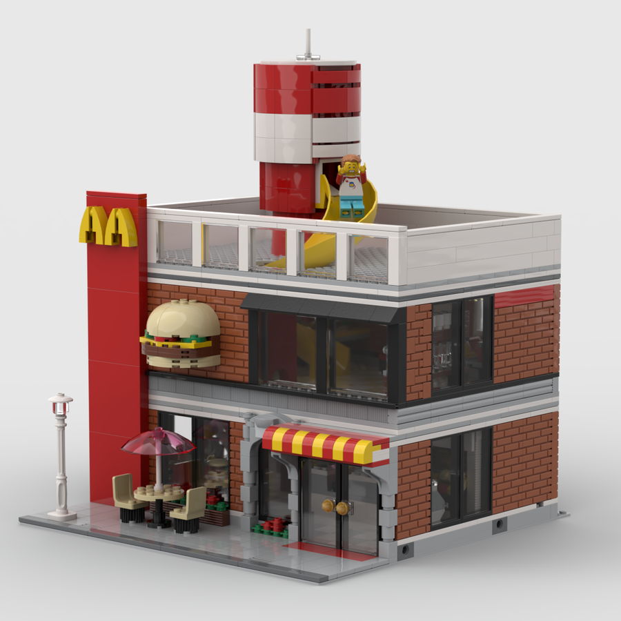 Lego 2024 mcdonald's restaurant