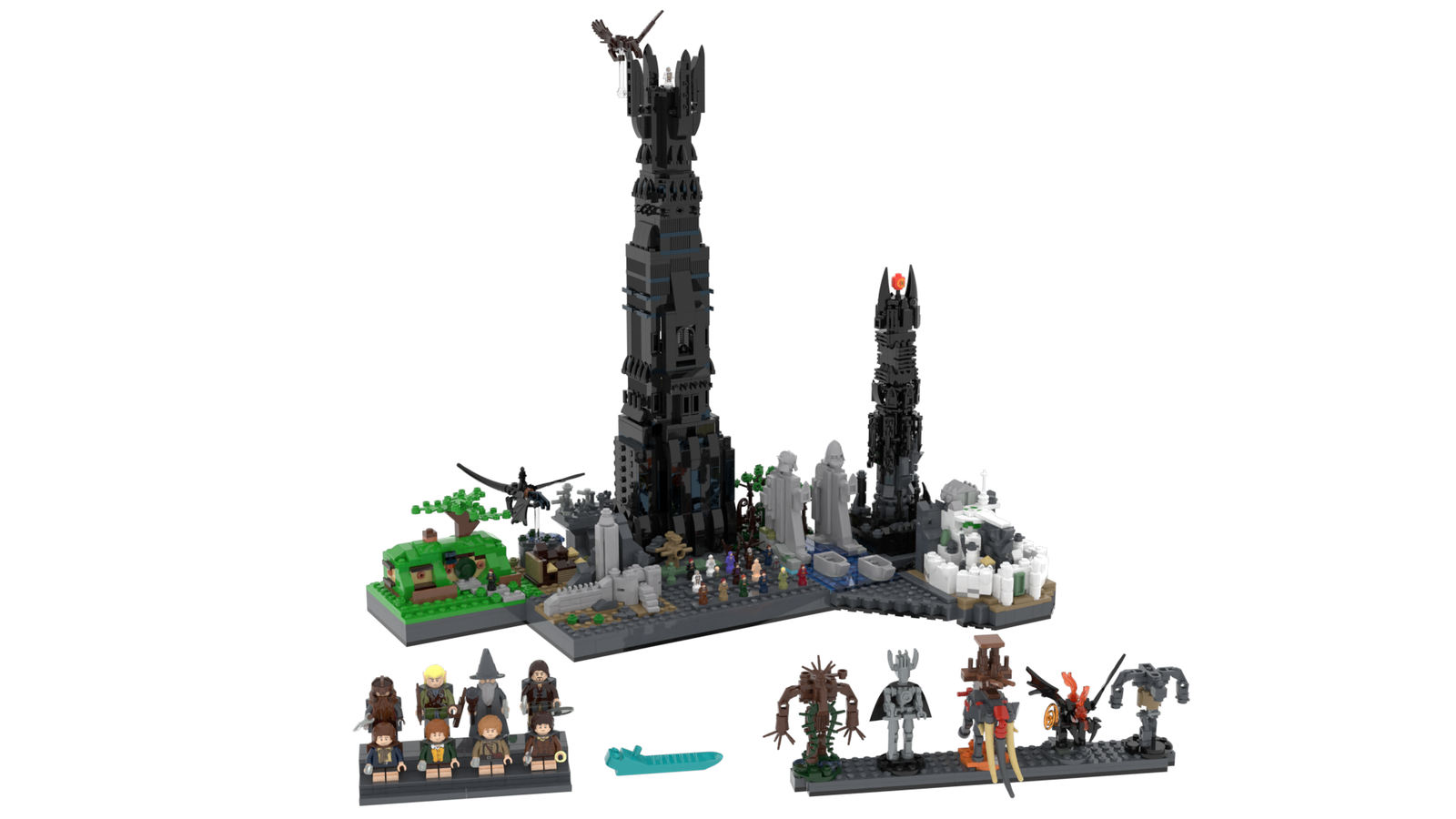 Lego lord of discount the rings sets cheap