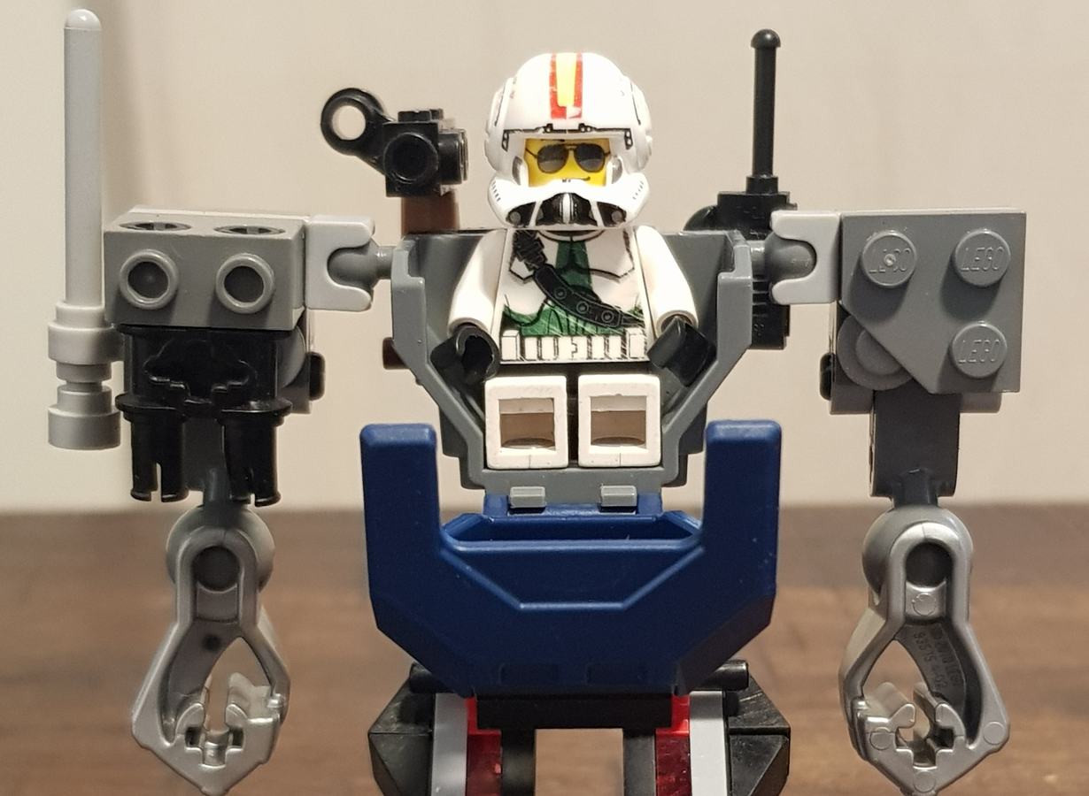 Lego store battle suit