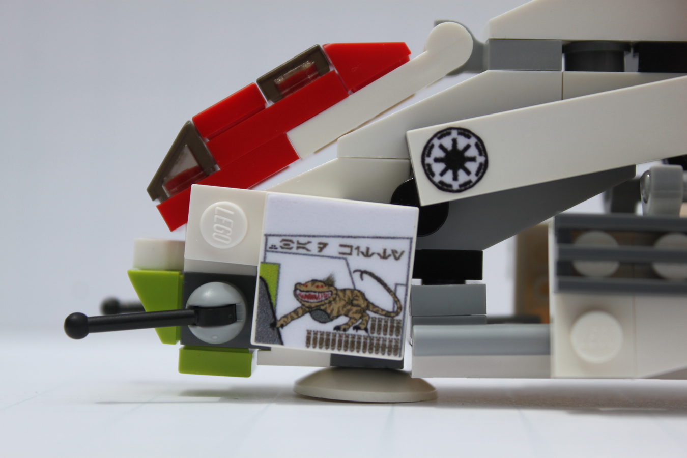 Mini lego online gunship