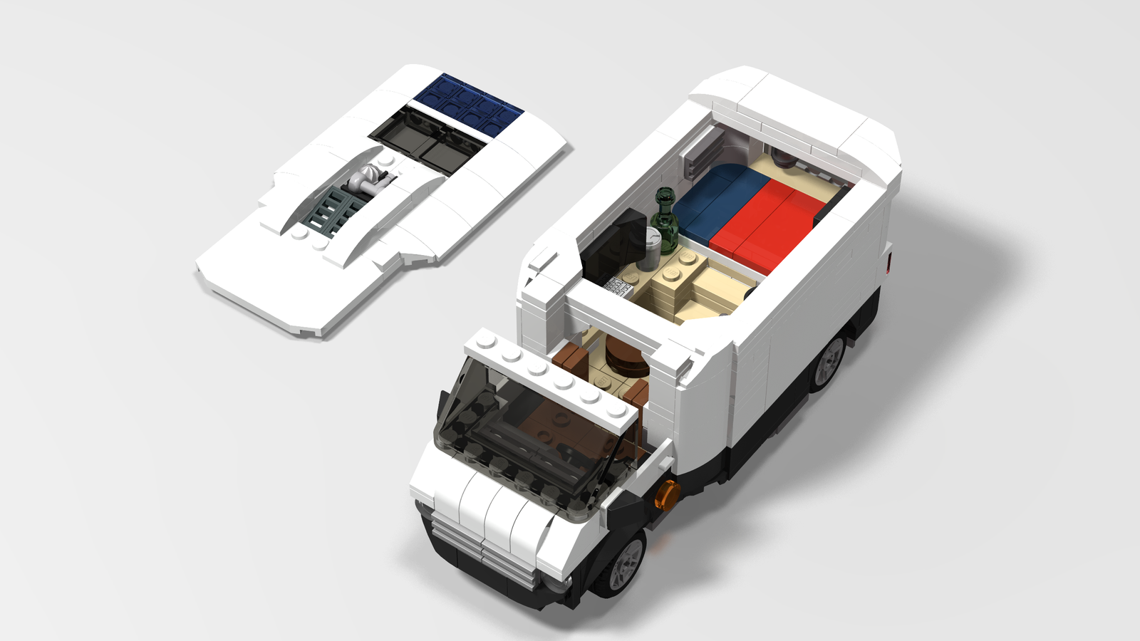 Lego sales van moc