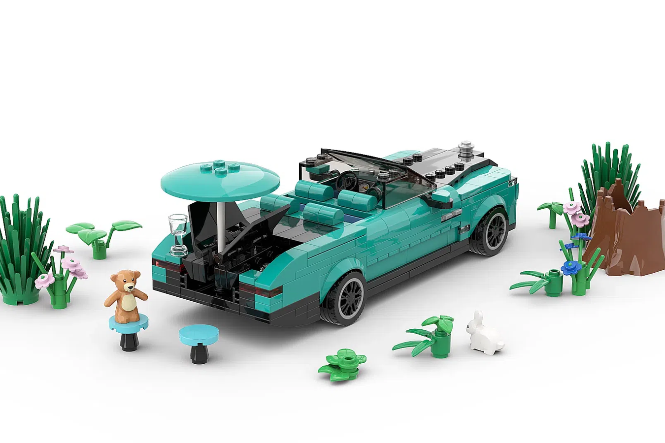 Lego 2025 boat car