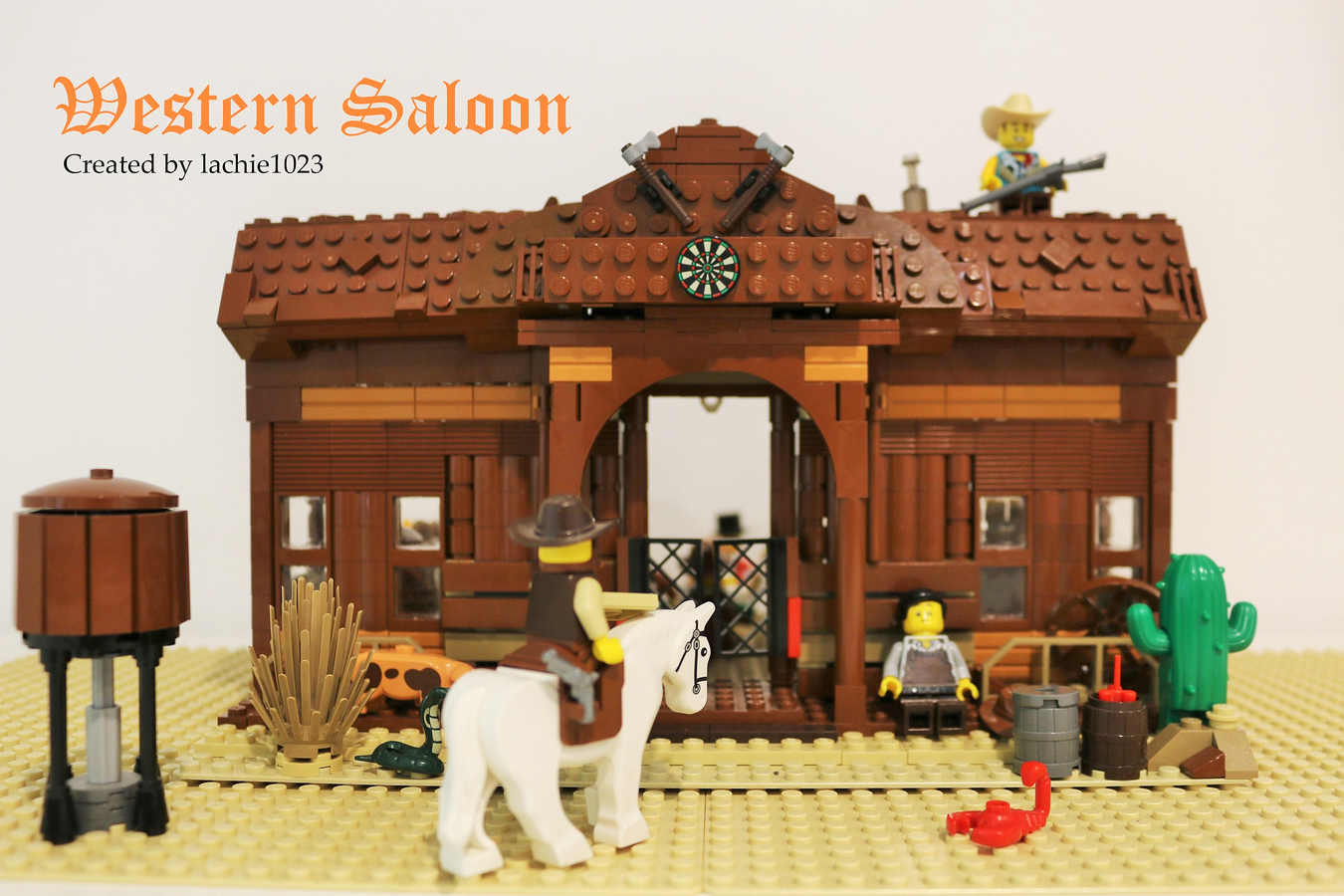 Lego saloon sale