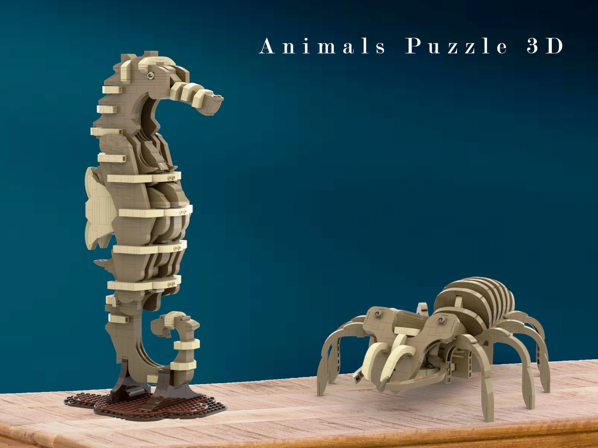 puzzle 3d lego