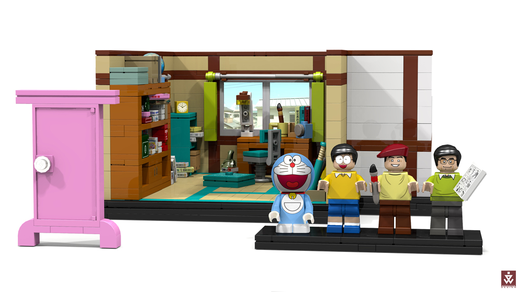 LEGO IDEAS Doraemon Fujiko F.Fujio 80th Anniversary commemorative Playset