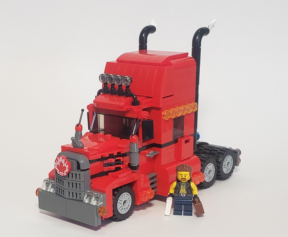 Lego big deals rig truck