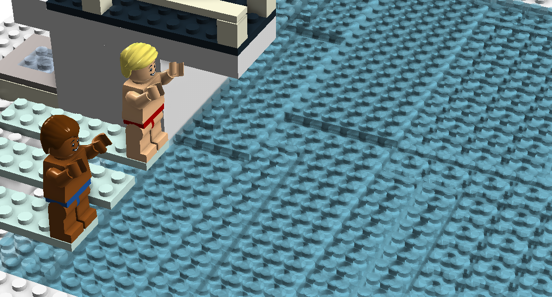 diving lego